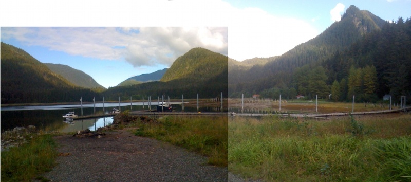 Taku Harbor landscape