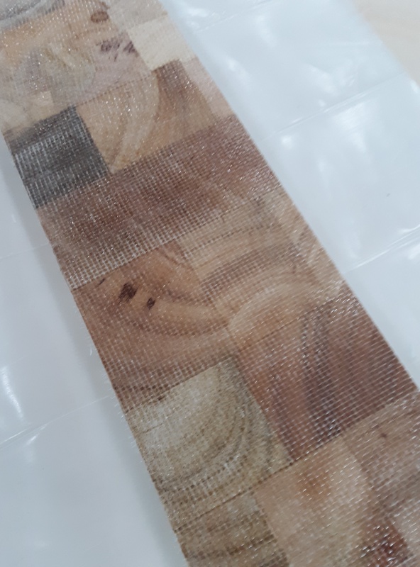 TEST PANEL: after 30 min or so, epoxy starting to soak in.  not really any bubbles forming