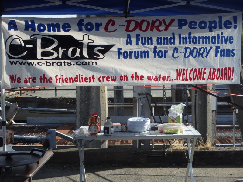 Thanks to Peter &Caryn for bringing the sign from Washington