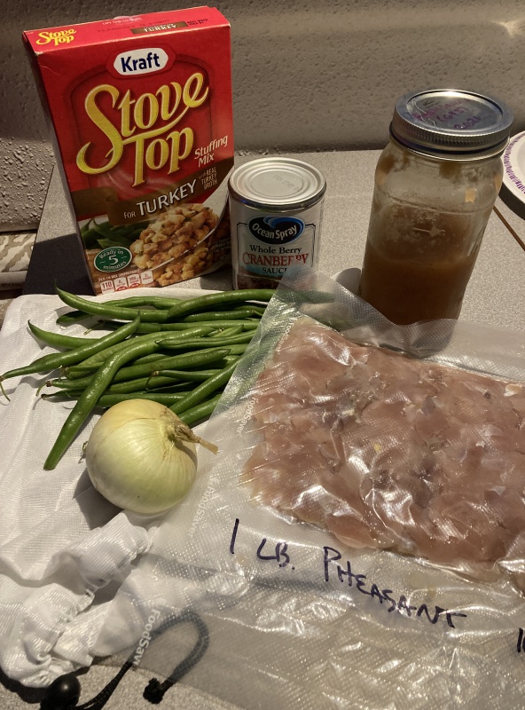 Thanksgiving Dinner Prep