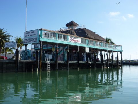 The bar rest up top rocks out at night up top over the fuel dock,Great hamburgers reportly has the  best french fries in the keys. (Freedom Fries)Very nice people free ice with your stay or fuel fill up.Big sign proclaiming No Ethanol in our gas