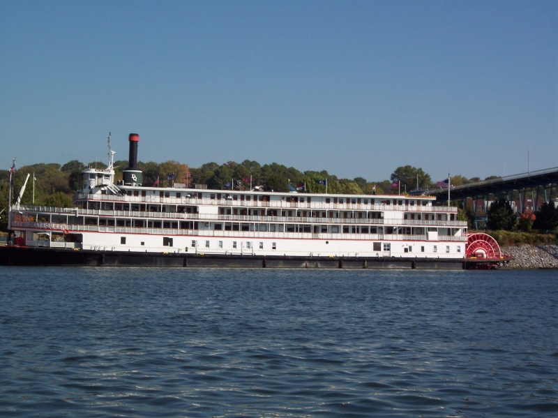 The Delta Queen, permanent mooring