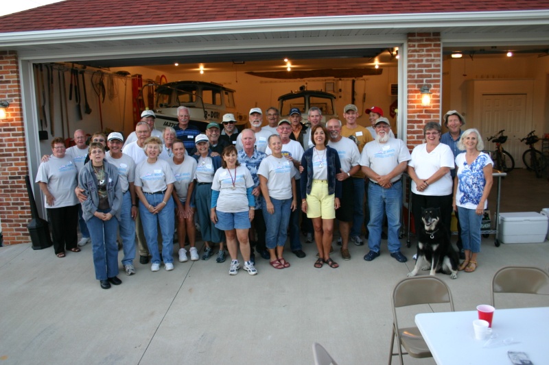 The group picture before the sign