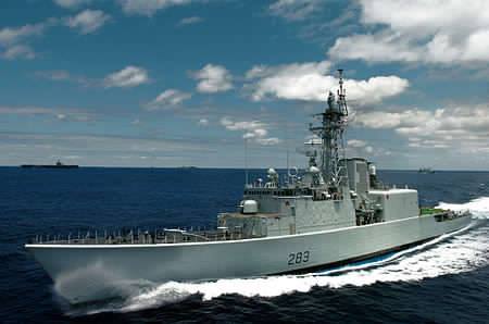 THE HMCS ALGONQUIN