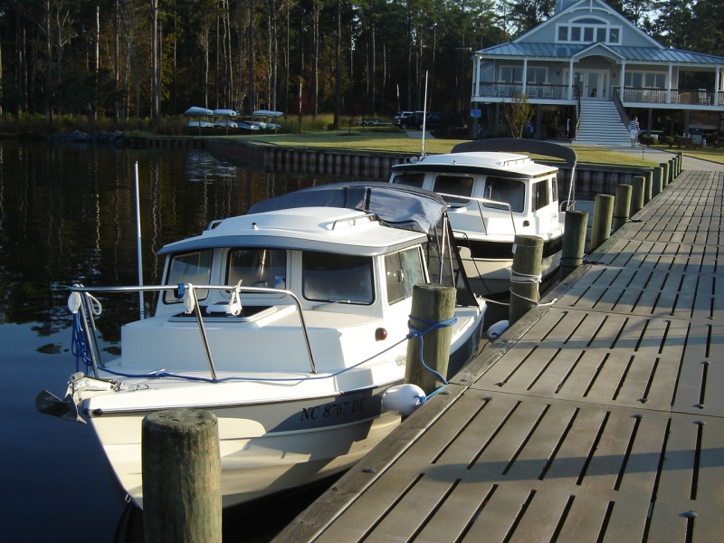 The Intrepid at Whitacker's Point Marina, Oriental, NC