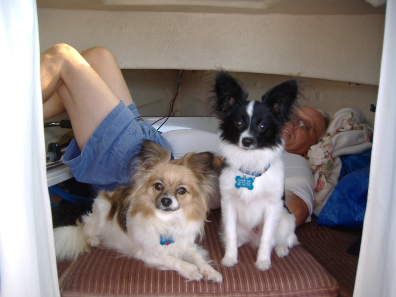 The kids join me for some R&R