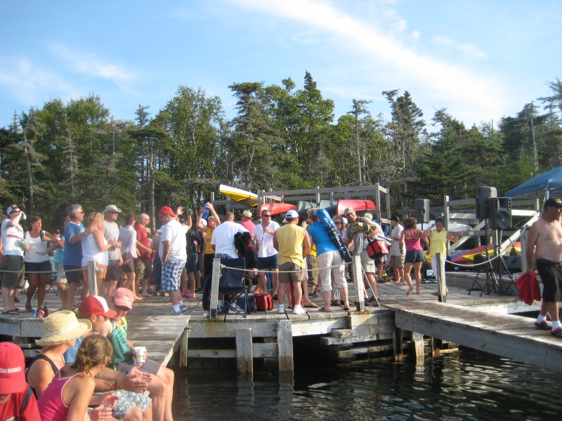 The locals stopped over for some beers.