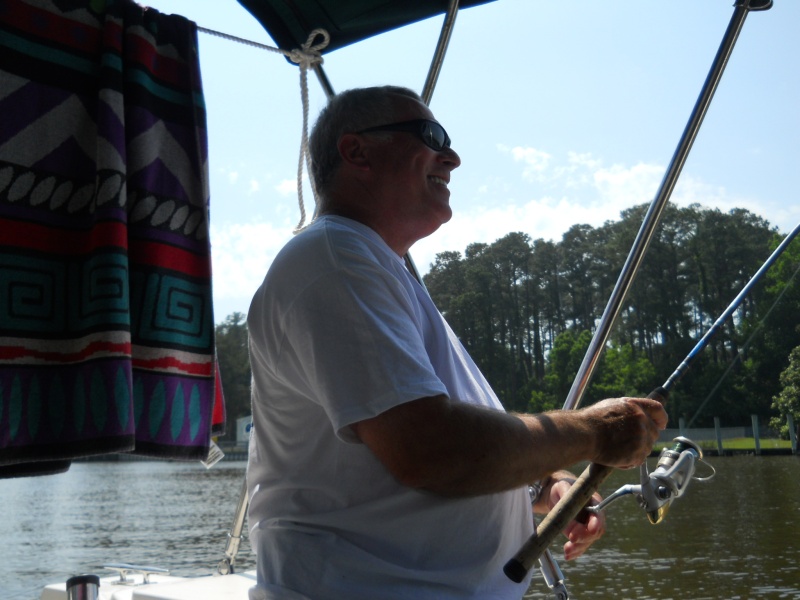 the mate trying to catch some dinner