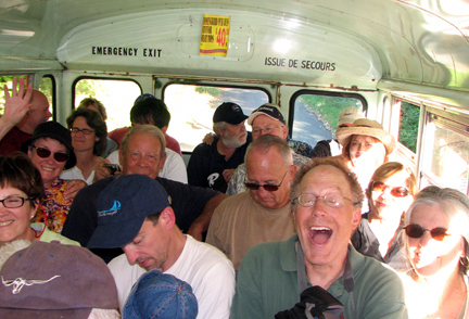 The mob on the bus