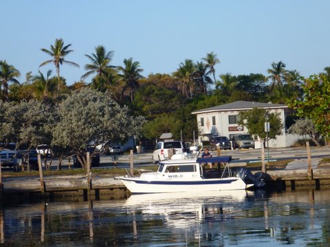 The Park shuts down at sunset except for Rv and camping area where the showers are which is a good walk away. Pretty quiet here at night.Shore power, Water , ice, and a concession in building that sells ice cream, pop etc. available during daylight hours. The park also had two excellent boat ramps in this same lagoon, super protected here from winds etc.