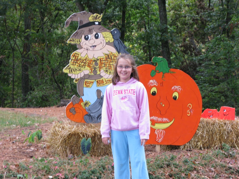 The park was decorated for Fall.