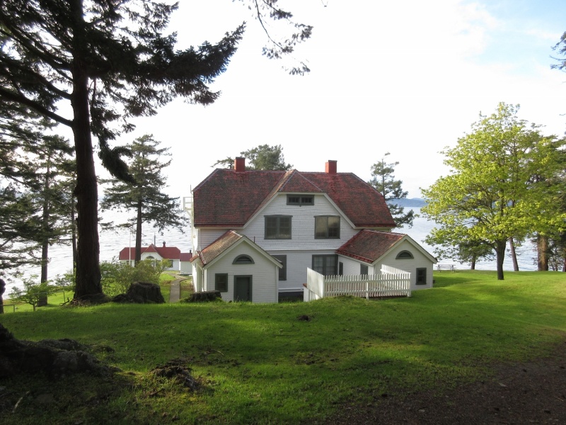 The residence for the light house keepers