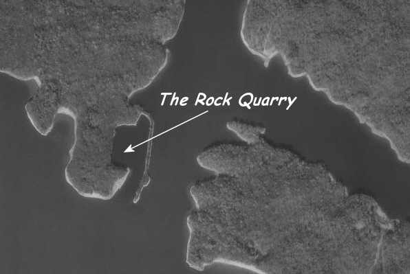 The Rock Quarry - Kentucky Lake (Aerial)