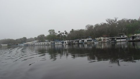 The Saint John's near Holly Bluff marina and Hontoon Park