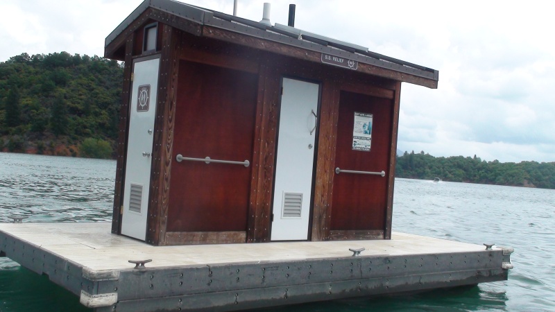 The \"SS Relief\" on Lake Shasta.