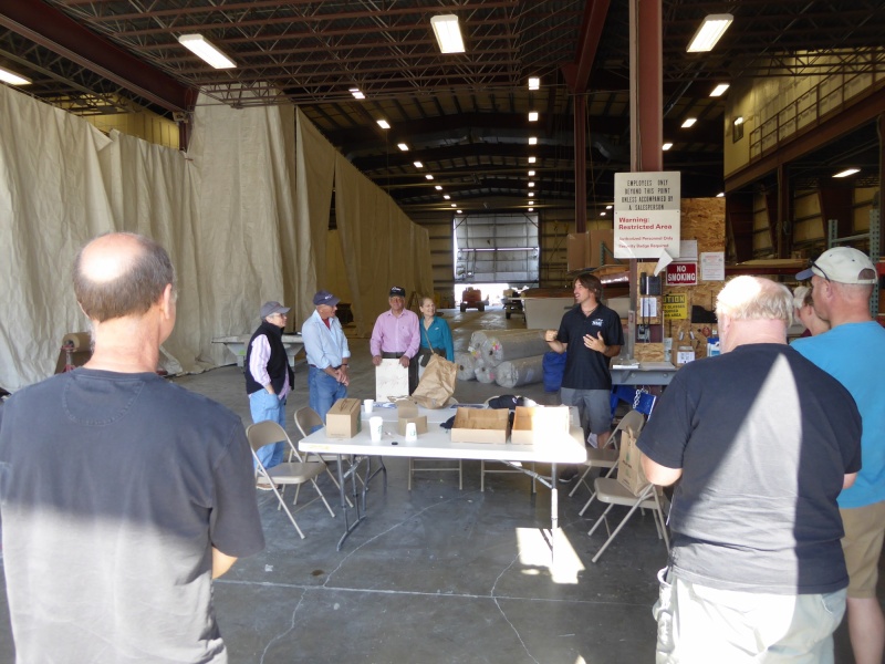 The tour concluded with a trivia game for NMI and C-dory swag. Everyone won something,