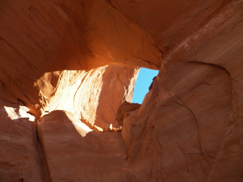 The view from the inside.