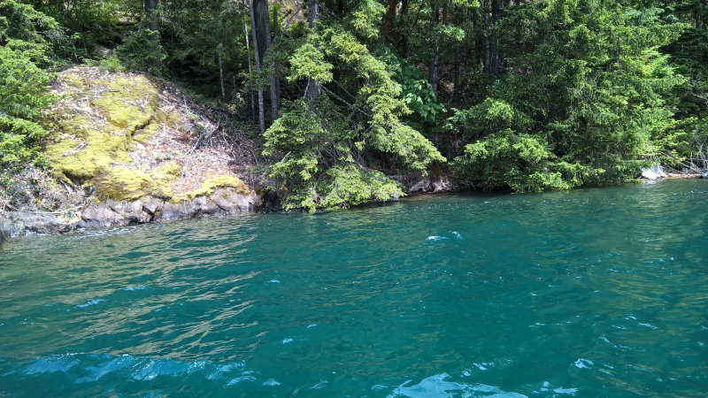 The water had that "snow melt" sort of look.