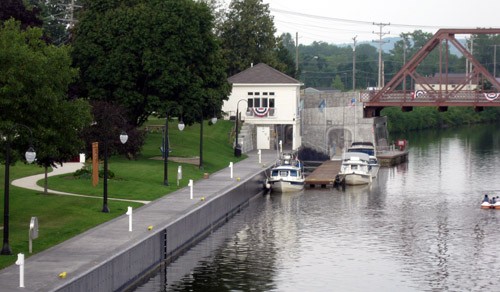The waterfront in Newark