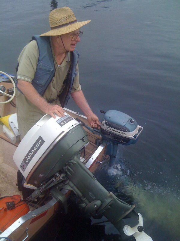 The yearly run of my dad's boat.  He's had it 37 years now I reckon