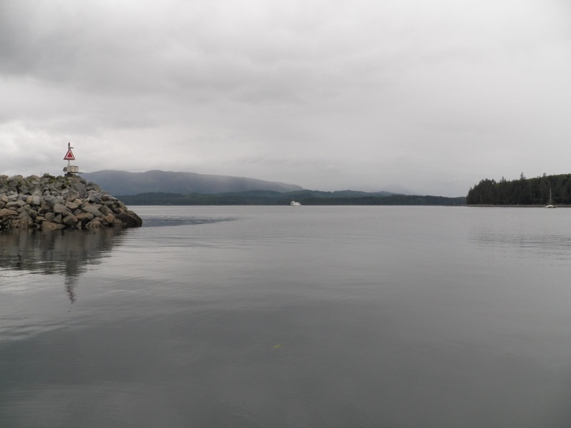 There is a ferry from Port McNeill.  Alert Bay has a festival a few weeks after we were there and we heard the moorage would be a problem.  No problem when we went.  The harbor master didn't even charge us because we were small and just visiting the museum.