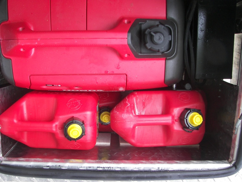There is room to adjust all the guages and switches, check the oil and pull the starter without removing the genset. I put heavy felt pads on both fore and aft walls to prevent chafe damage, esp. since the aft wall has pop-riveted vents down low.