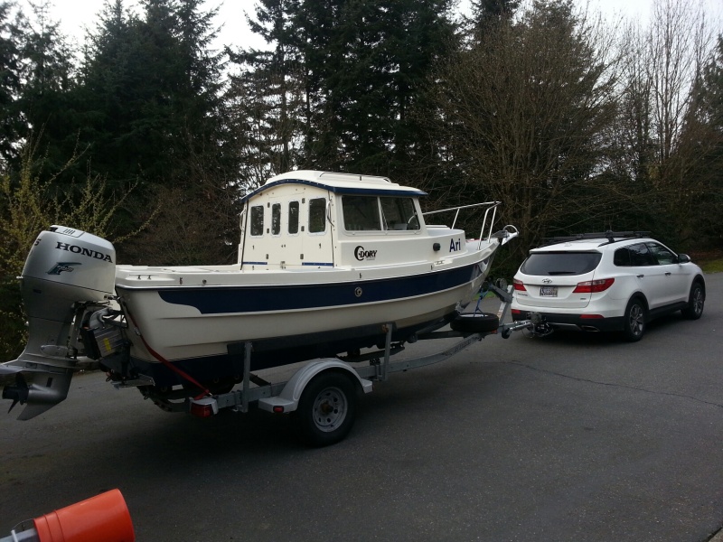 There is the real tow vehicle.  Long wheel base Hyundai Sante Fe