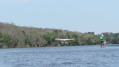 This bad boy and plane came right over us pretty low and landed in the river right behind us, who would have thought this would happen?