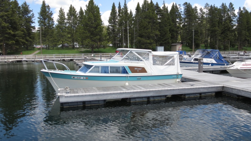 This boat has only been on Yellowstone Like since it was purchased new.