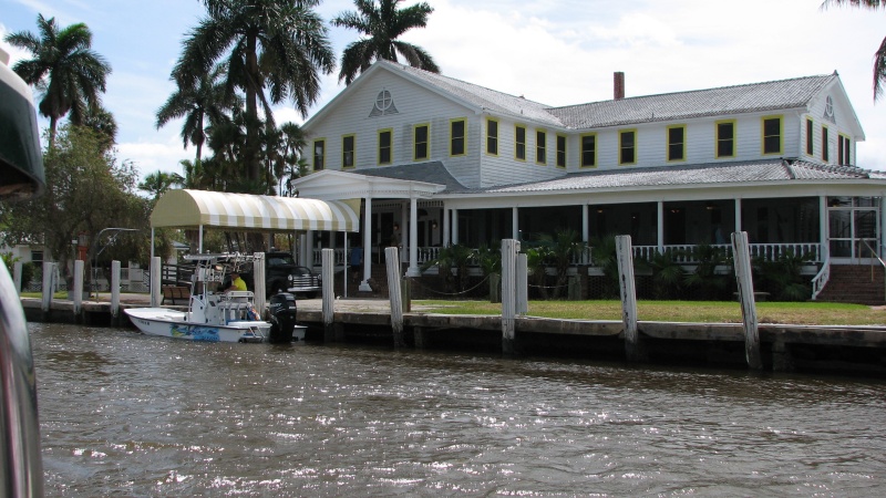 This is a famous hotel of yore in Everglades City.  The lobby has pics of former guests; presidents, actors, etc., as well as BIG fish caught in their glory days.  This is the northern end of the "Wilderness Trail".