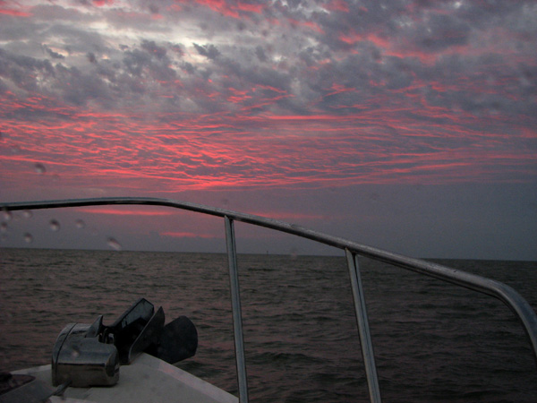 This is all we got for sunrise this morning