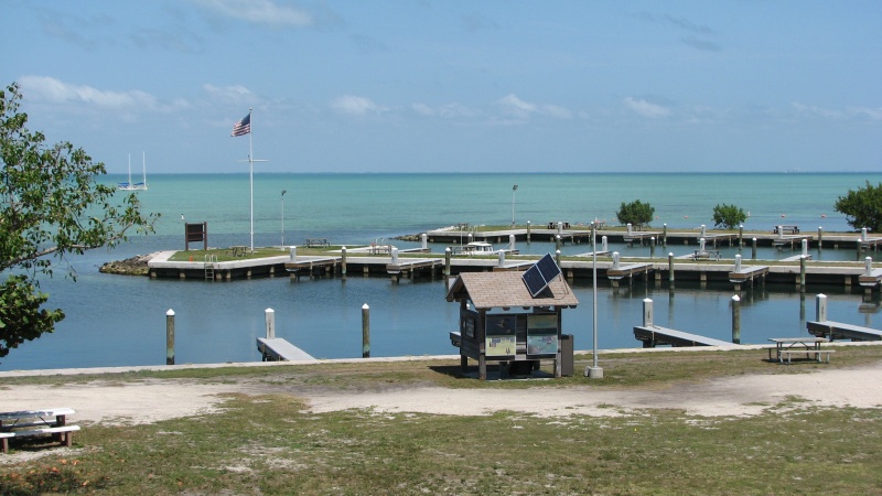 This is the marina at Flamingo.  This is the southern end of the "Wilderness Trail", a boat trek that meanders 100 miles through the Everglades.