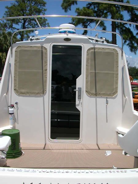 This is the new all glass door.