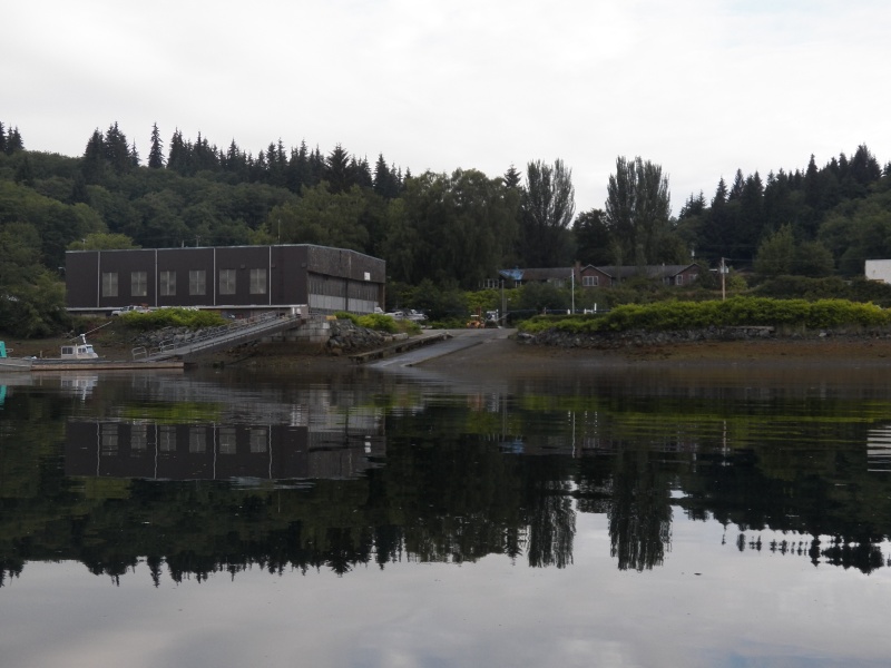 This is the old whaling station at Coal Harbor.  It is now used for working on float planes.