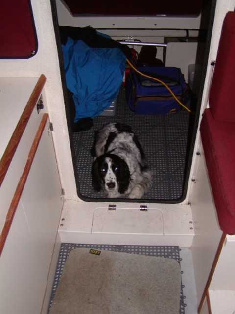 This photo shows the center bilge sump that came after the starboard side one, but before the "permanent" raised cockpit sole.  I'm sorry but I saved it way back when and neglected to note whose boat it was.