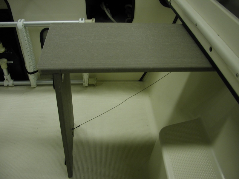 This photo shows the stainless wire support.