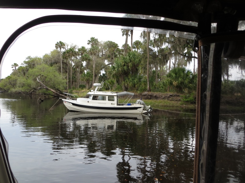 Thisaway anchored for the night