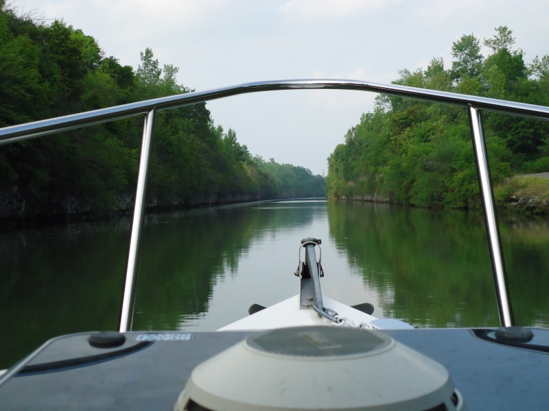 Through the Erie Escarpment  Cut