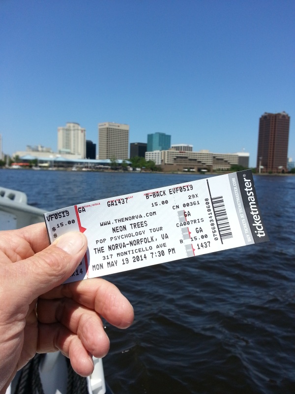 Tickets to Neon Trees in Norfolk tonite