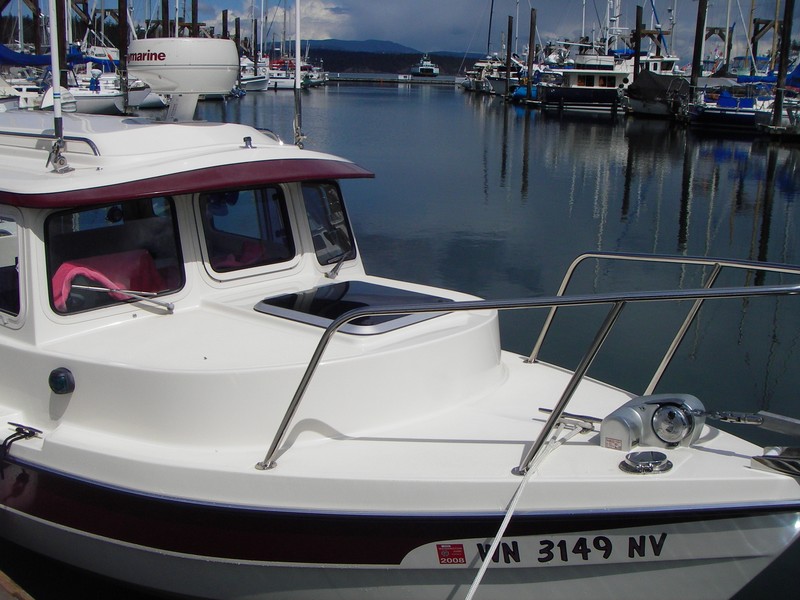 Tied up at Friday Harbor.  nice spot, thanks Dreamer.