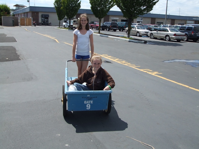 Tiffany and Jamie Haulin' Ice