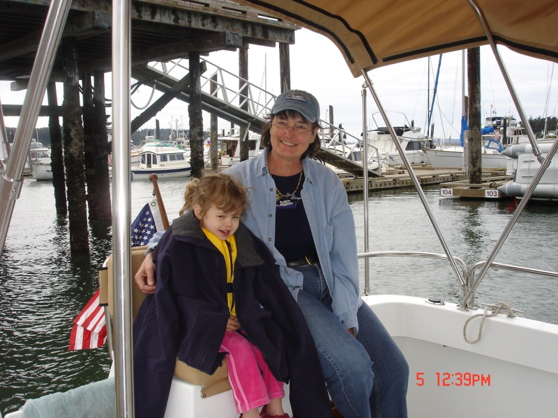 Tim & Julia's youngest daughter
 with Linda (ISLAND RANGER)