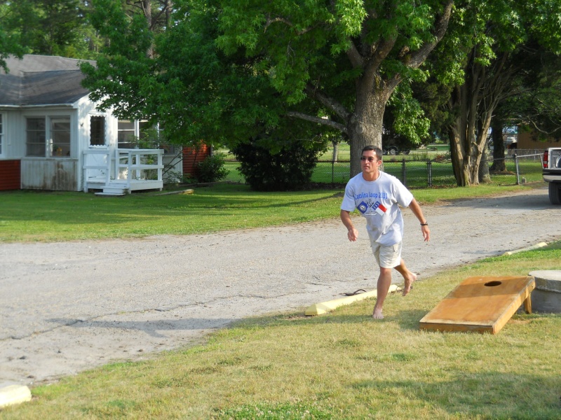 Tivo action shot cornhole game