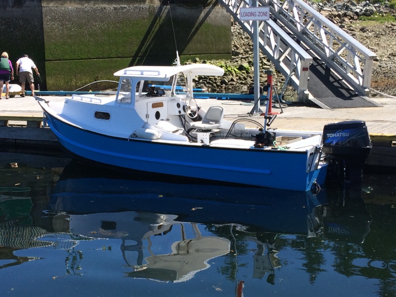 Tolman 20 skiff at Lund