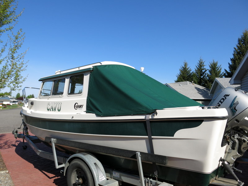 Trailering cover