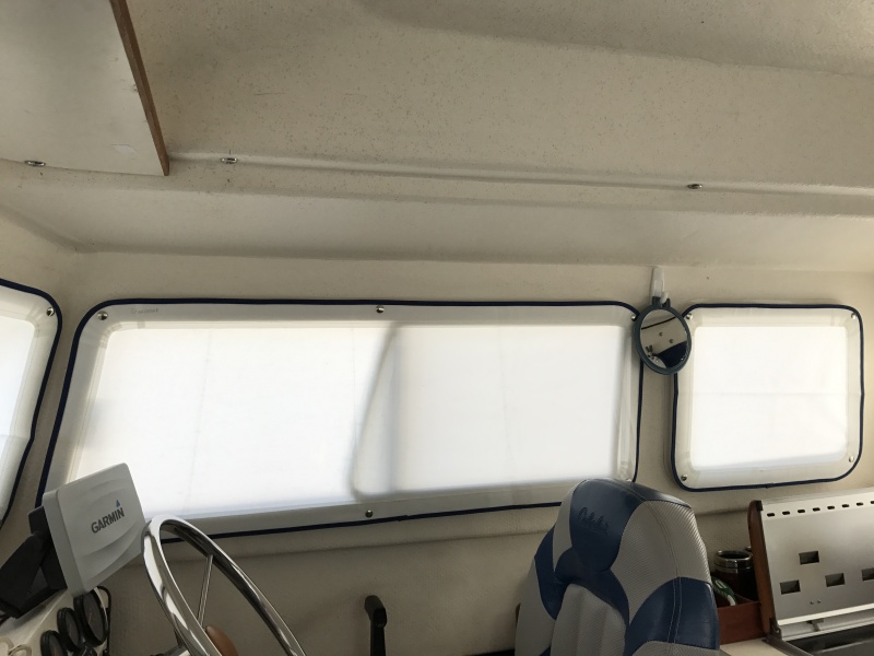 Translucent window covers for all windows.