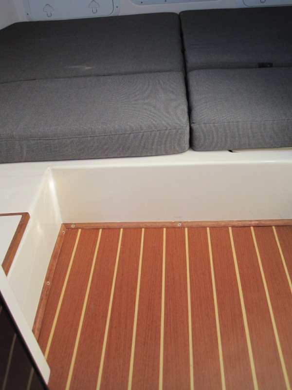 Trim around flooring edges