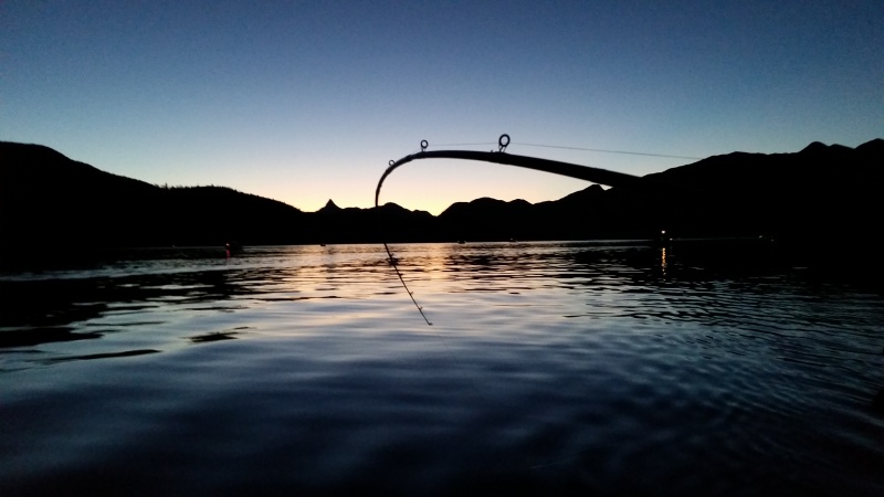 Trolling Hoiss Point before sunrise