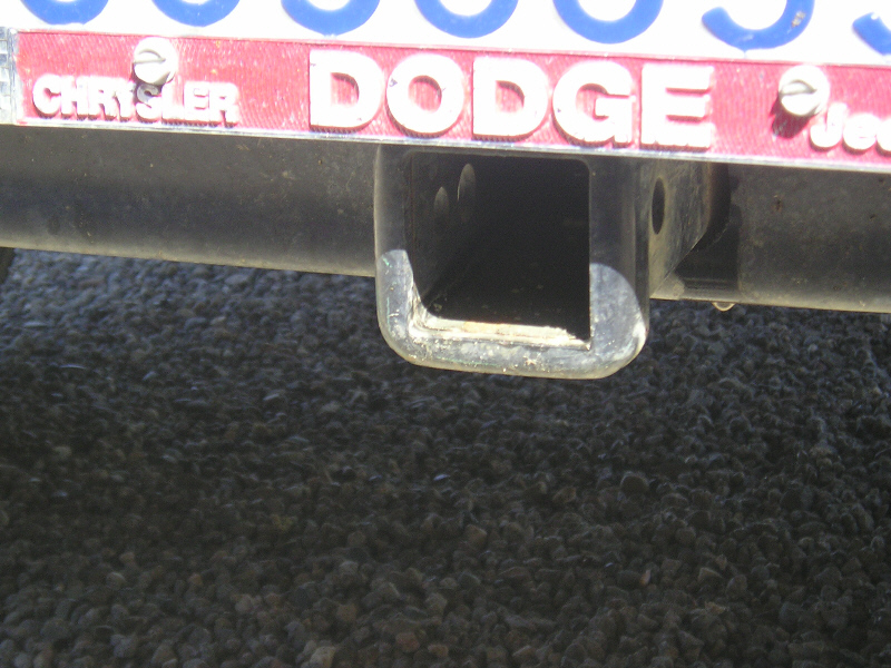 Truck front hitch reciever