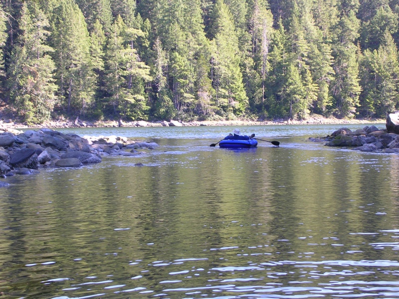 (True Story) Reversing Rapids into Lagoon at Squirrel Cove